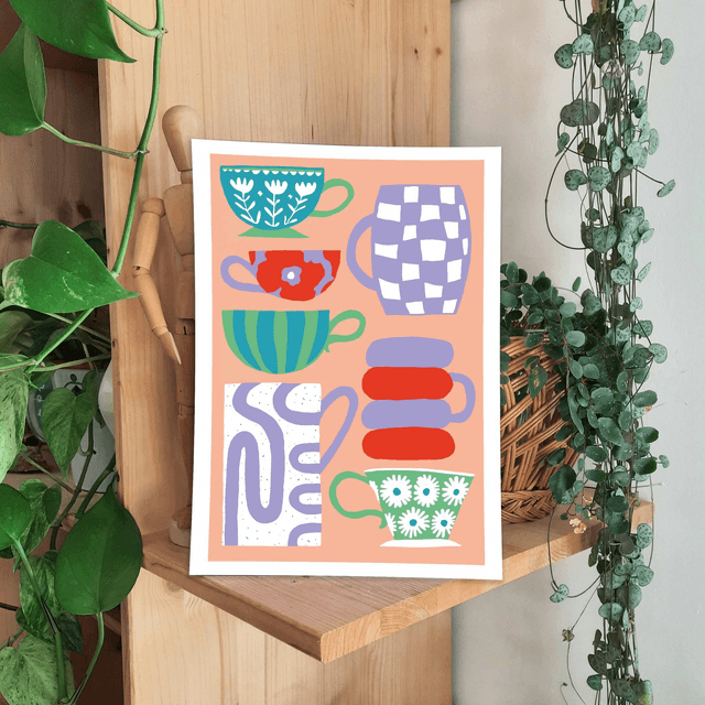 Print "Collection de tasses/mugs"