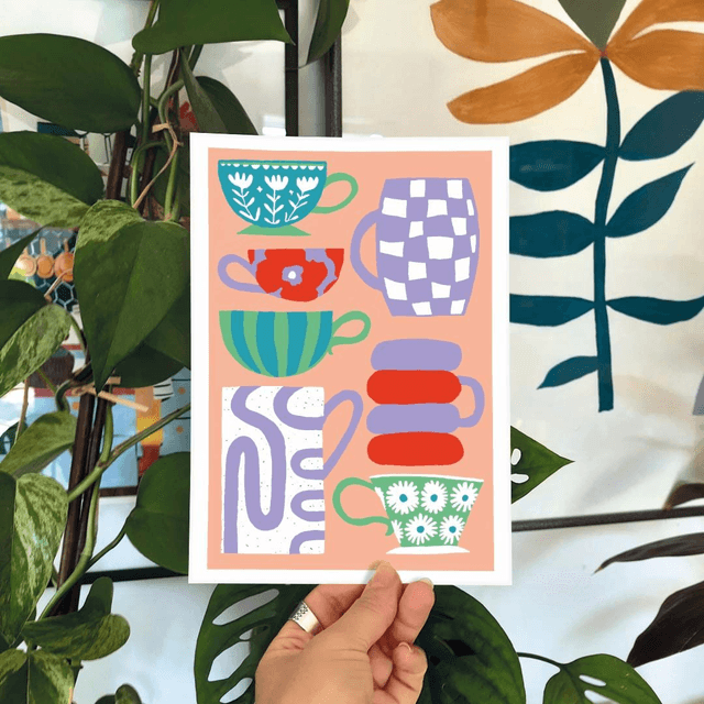 Print "Collection de tasses/mugs"