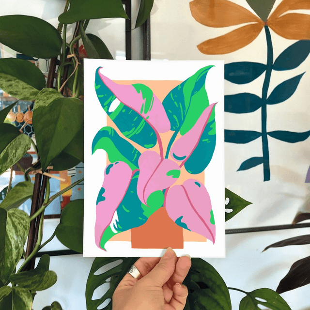 Print "Philodendron rose"